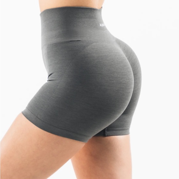 Gray Alphalete amplify shorts ￼ - Picture 4 of 4